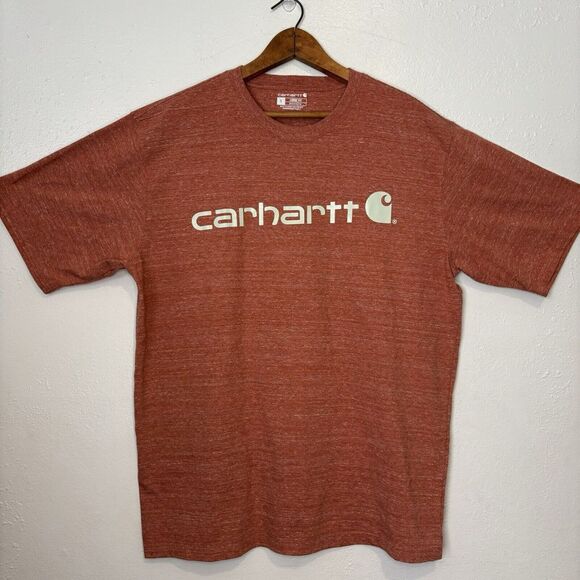 Carhartt Other - Carhartt Men's Loose Fit‎ Heavyweight Graphic T-Shirt Terracotta Heather Orange